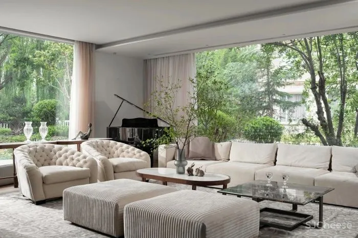 高志强|北京大湖山庄私宅设计,开启有形空间与无形情绪的对话