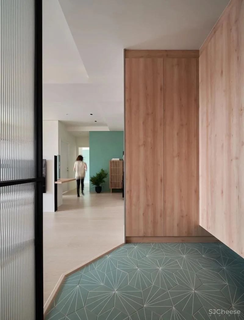 一间被光和爱贯穿的家,多了间书房,扩大了餐厅,生活得更加惬意了!