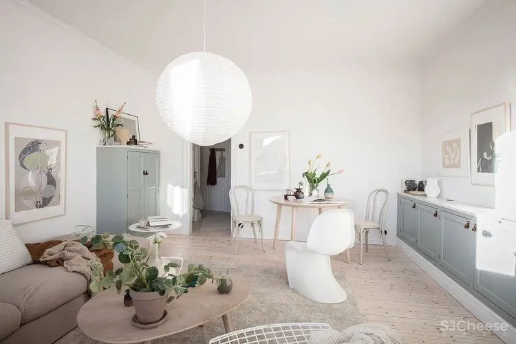 白色 灰色,北欧颜色