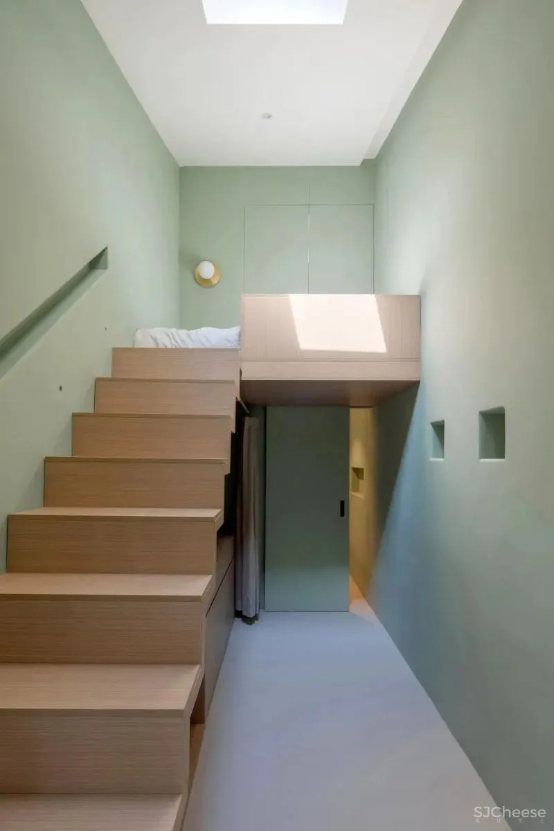 风和树影，重获新生的70㎡上海老洋房 桐话空间