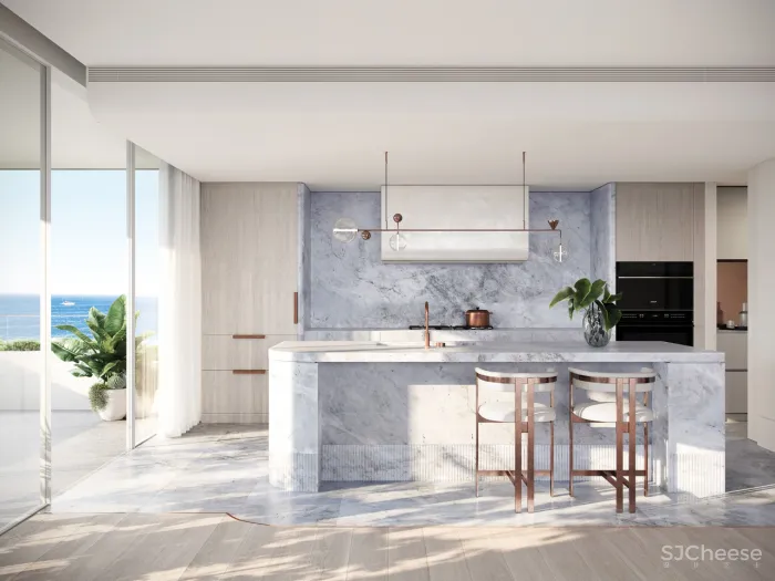 海景豪宅也太美了！简单、干净，藏不住的奢华！