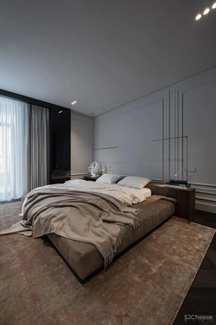 YODEZEEN新作 127㎡现代轻奢,帅气!