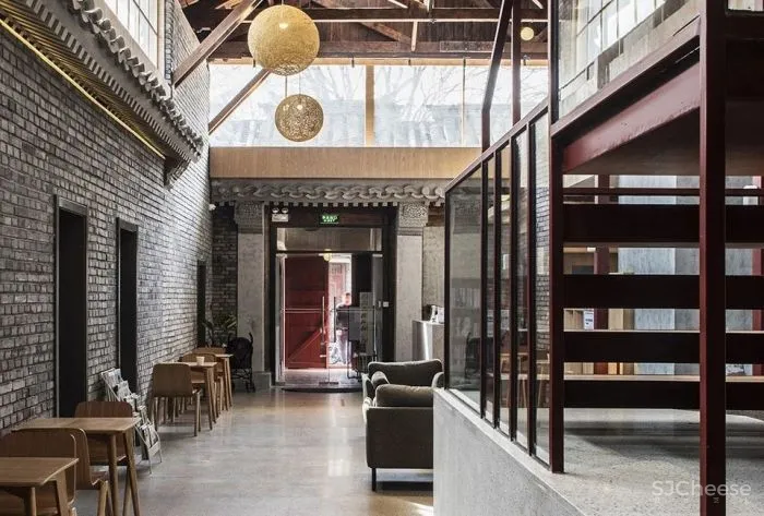 新作 厚重与轻盈 三好三好酒店改造,北京 未来以北工作室