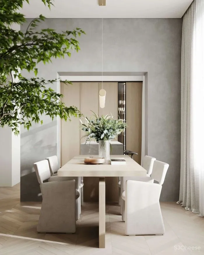 130㎡的温馨住宅,舒适的极简主义!