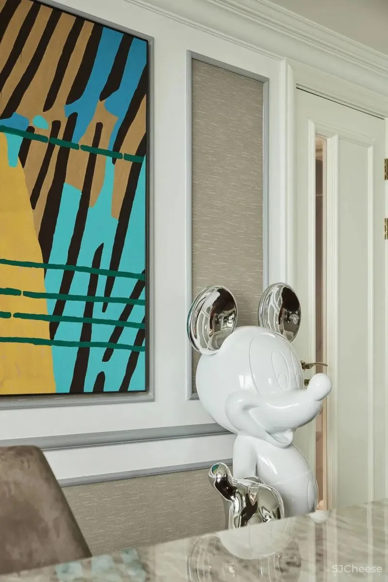 一半空间、一半艺术,这个360m²充满复古腔调