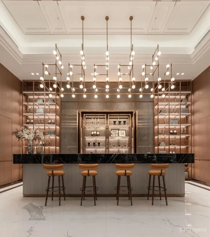 奥迅设计 艺术与场景共舞 佛山方直珑湖湾售楼部