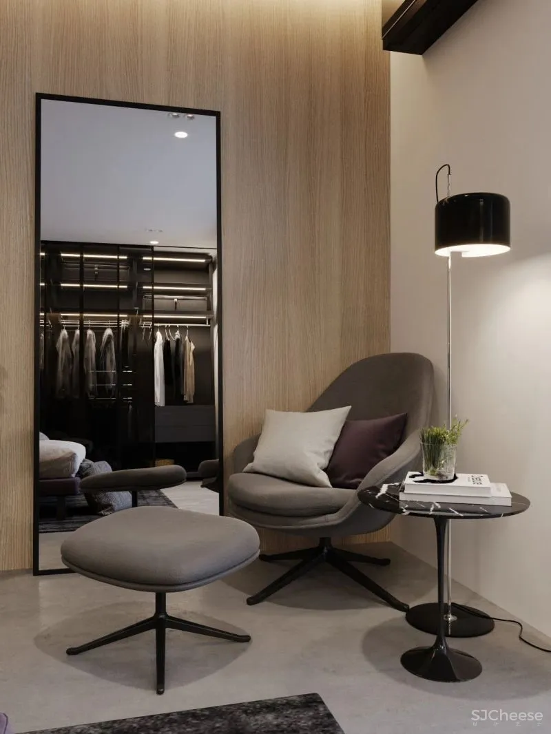 177㎡纯灰大宅,纯粹舒适的设计感之家