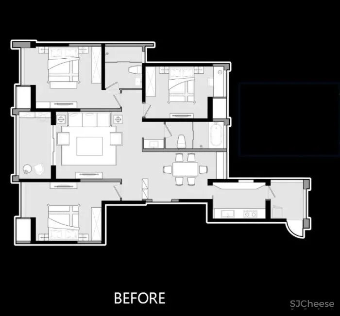 设计师141㎡自住宅,“去设计化”装修长啥样?