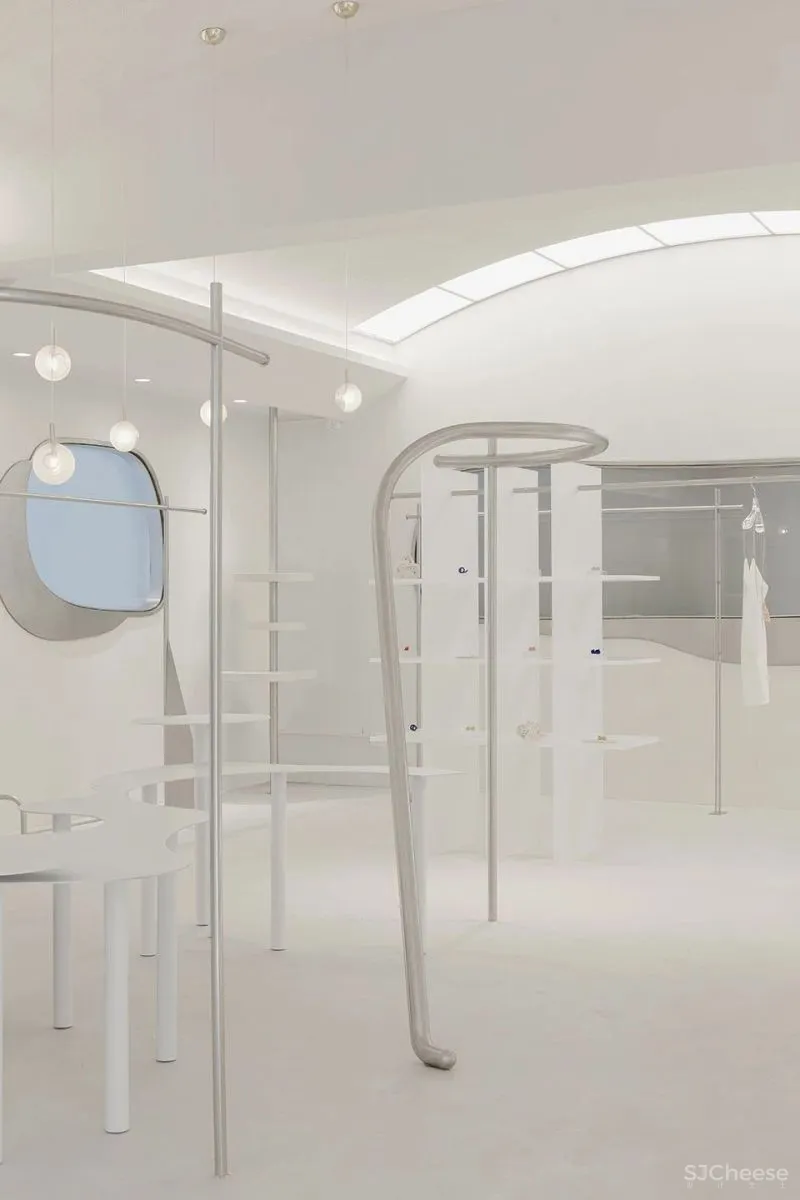 新作 室内外空间的对话 上海W0311买手店 山地土壤室内设计