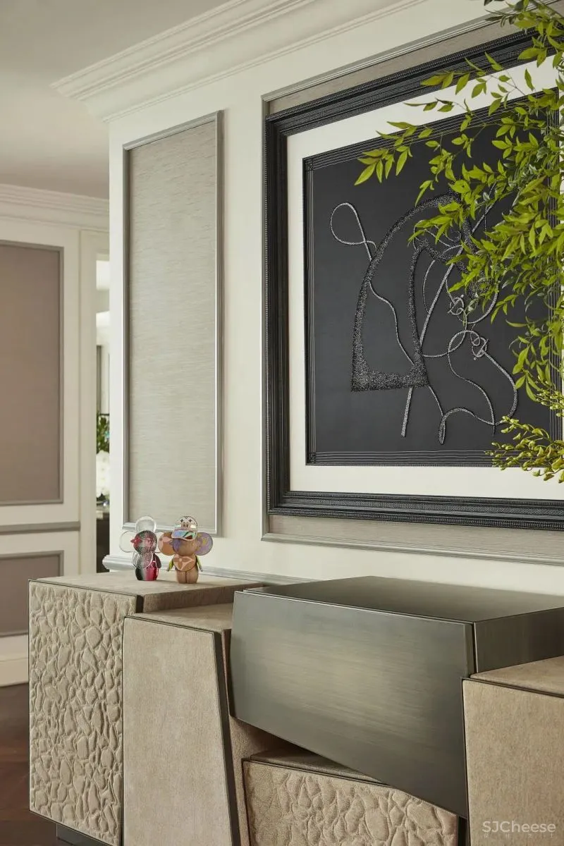 一半空间、一半艺术,这个360m²充满复古腔调