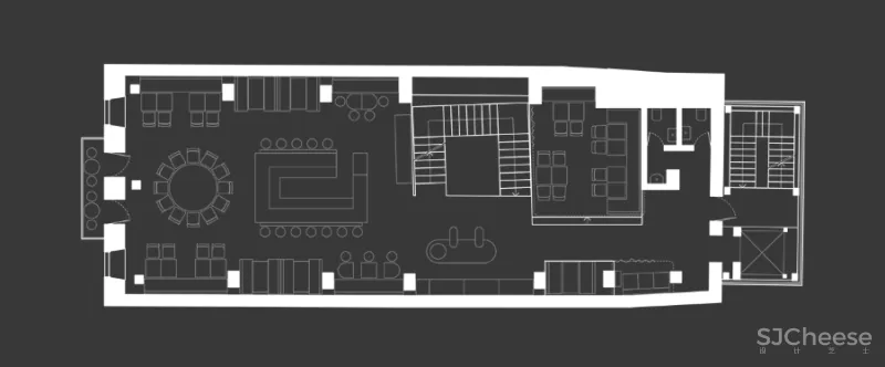 一个19世纪的6层老建筑,被改造成5个概念酒吧和餐吧,由低往高,越往上走越上头!