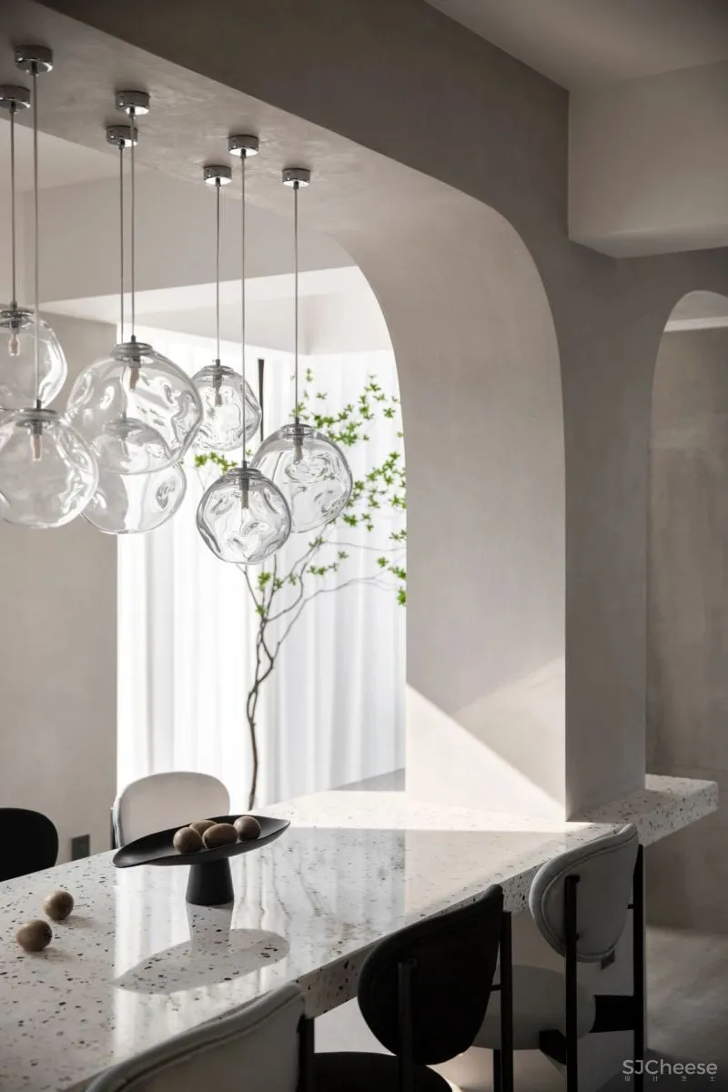 微水泥 木饰面,纯粹自然的侘寂格调 菲拉设计