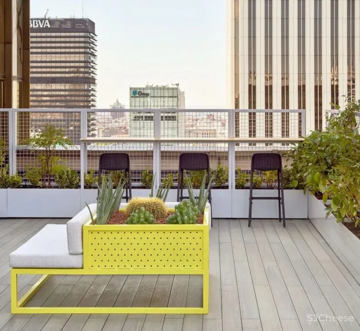 办公区的色彩艺术