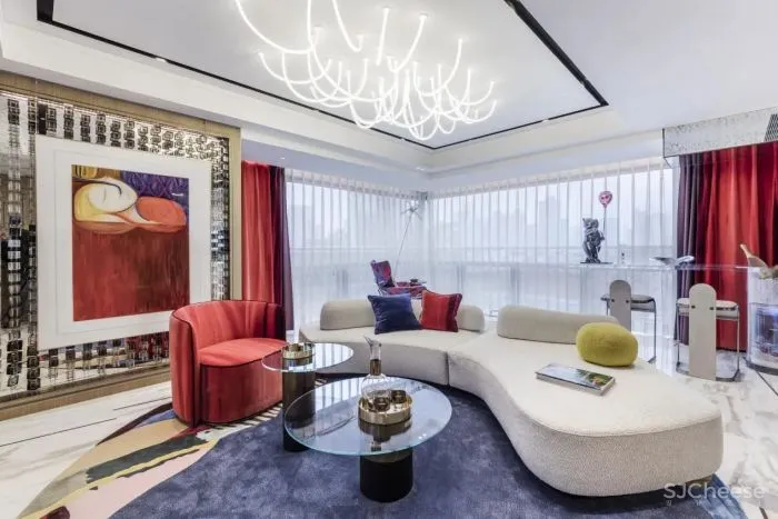 LSD葛亚曦-澳洲Stack 上海内环内「万科·中興路一號」skyline天际样板间