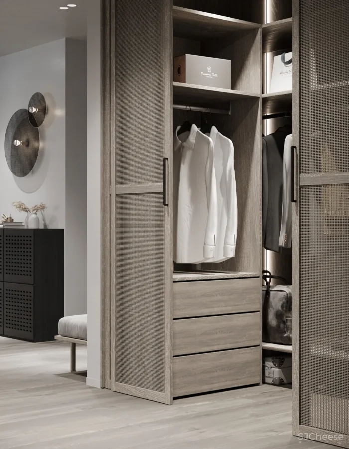 72㎡ 二室一厅二卫,精致的简约设计超有格调!