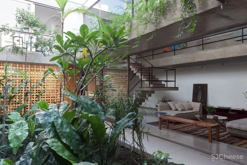 “下沉式”庭院来袭,比传统院子更实用!