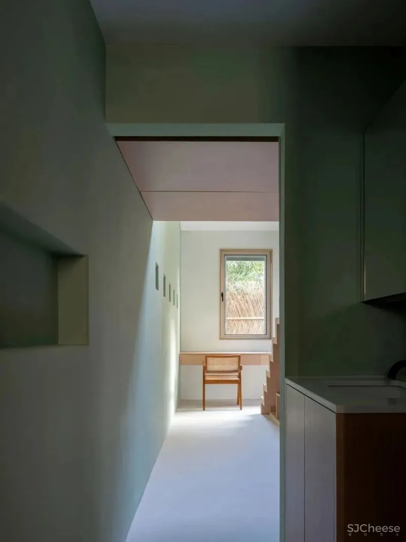 风和树影，重获新生的70㎡上海老洋房 桐话空间