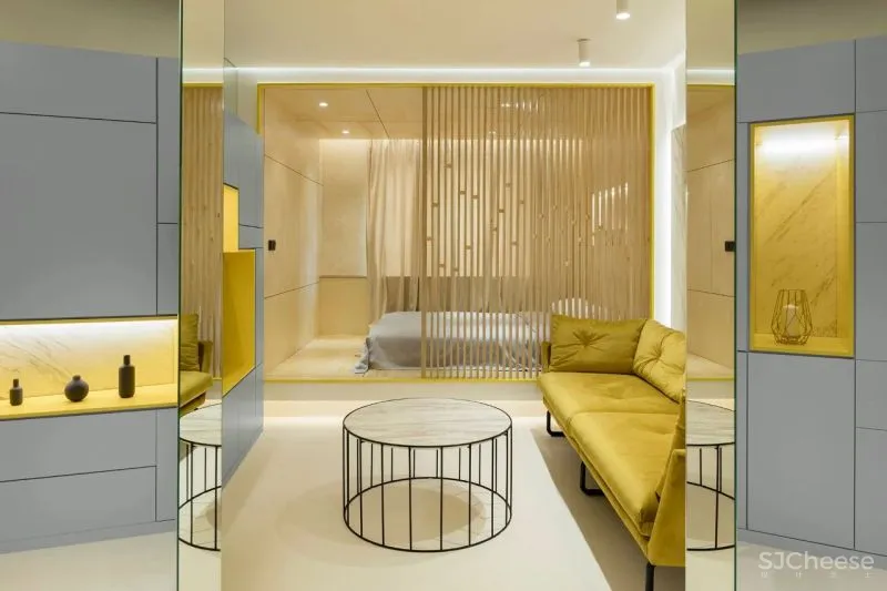 70㎡女生单身公寓，白色至上，前卫时尚