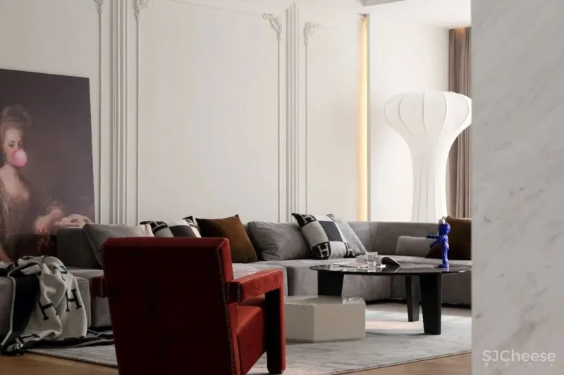 450㎡将古典与现代融合,这样混搭更完美