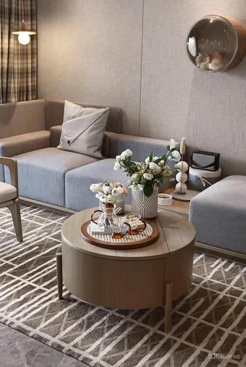 创库设计 深圳中海阳光橡树园：城市之中沐光而居，小空间的大安逸