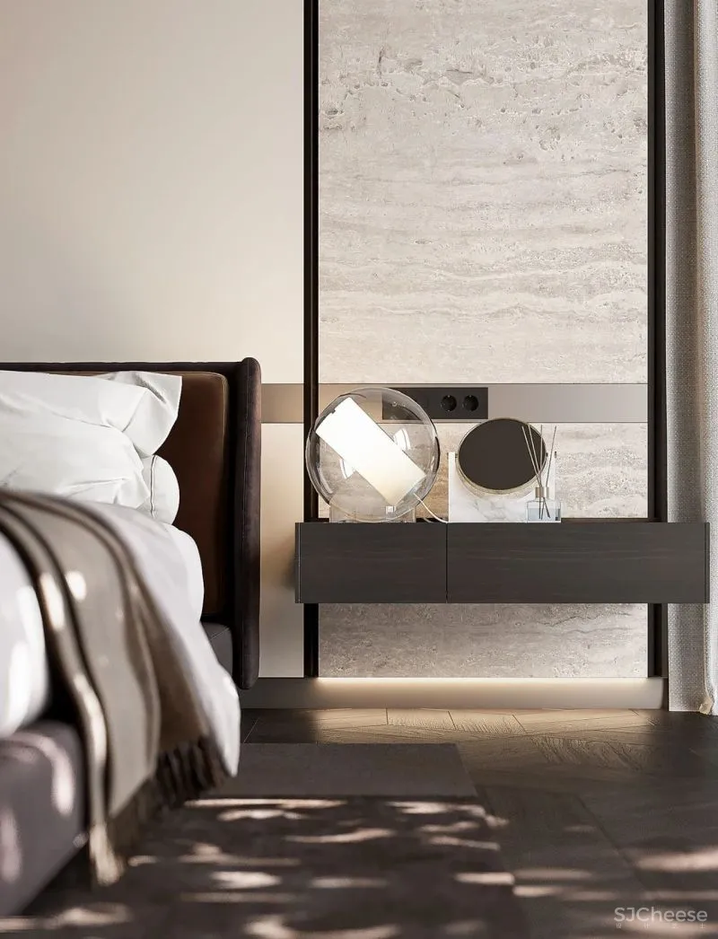 自然色彩的完美融合，优雅舒适的居住空间！