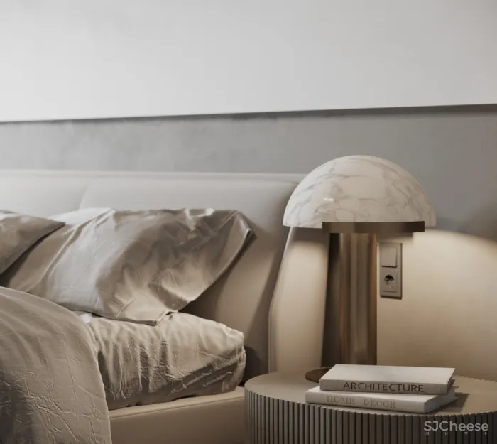 72㎡ 二室一厅二卫,精致的简约设计超有格调!