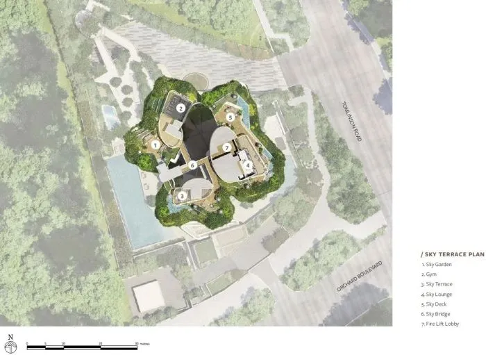 大平层+垂直森林,一层三户的独立式户型太赞了