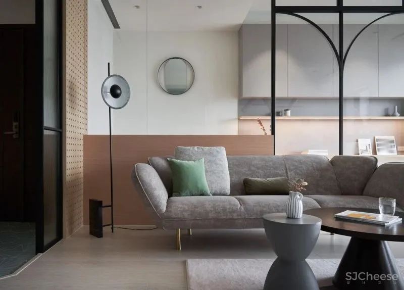 一间被光和爱贯穿的家,多了间书房,扩大了餐厅,生活得更加惬意了!