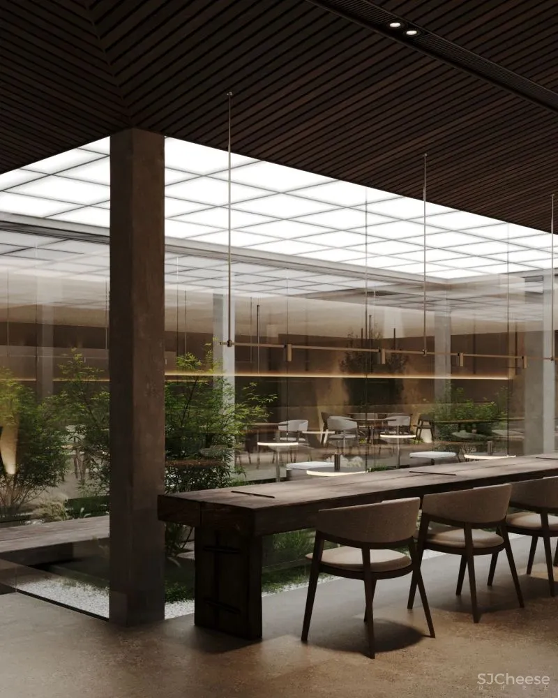 Nikita Riasov新作|体验材质的生活餐馆