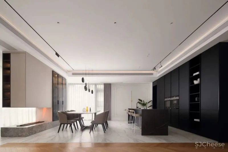 450㎡将古典与现代融合,这样混搭更完美