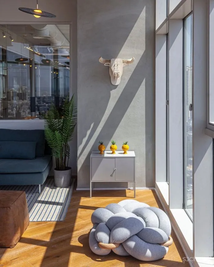 办公区的色彩艺术