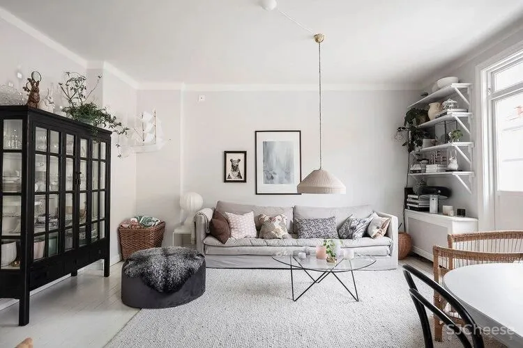 白色 灰色,北欧颜色