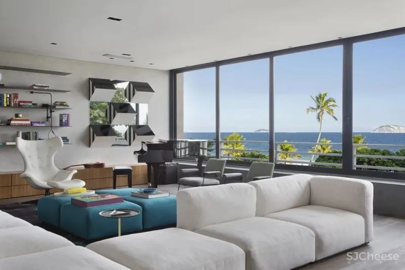 INTOWN新作丨当代艺术主题伊帕内玛海滩奢寓