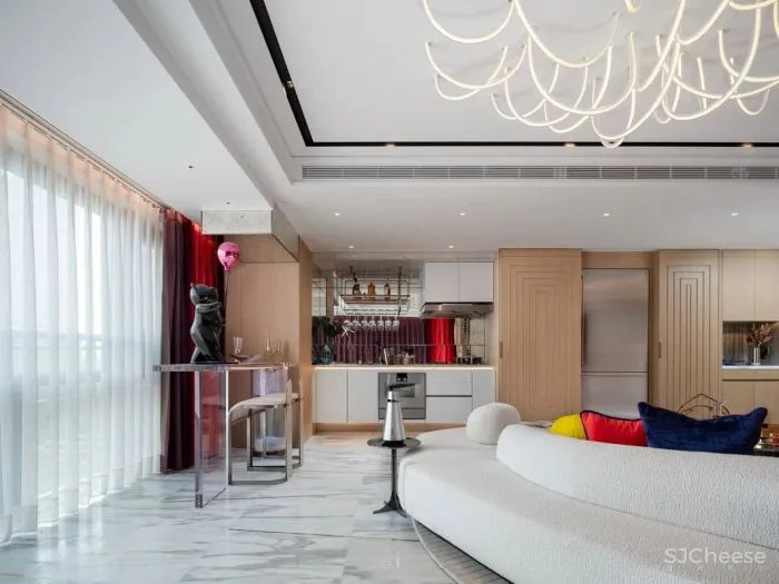 LSD葛亚曦-澳洲Stack 上海内环内「万科·中興路一號」skyline天际样板间