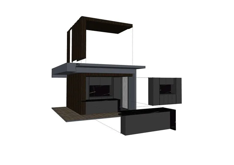 优雅从容的146㎡,五十度黑灰打造极致气质!