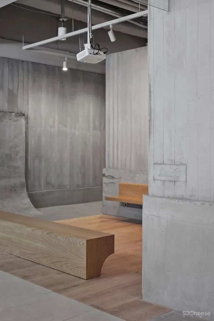 首尔Dorrell咖啡店,从滑冰文化的非正式性,趣味性中获得设计灵感