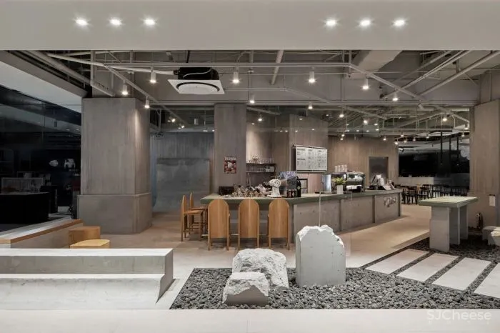 首尔Dorrell咖啡店,从滑冰文化的非正式性,趣味性中获得设计灵感