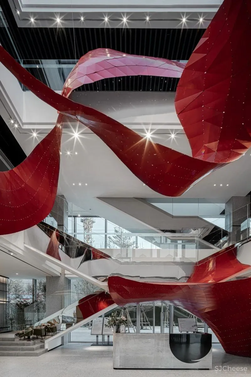 当方所遇上融创,售楼处变身复合型文化空间,为未来生活立下的“大美之心” 正鸿设计