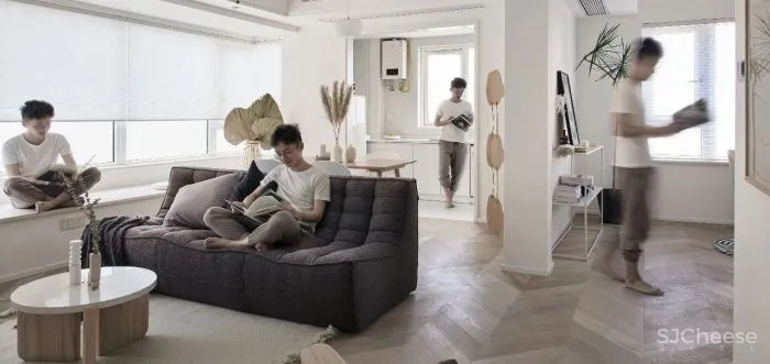 IT行业95后单身小哥哥,气质简约90m²,超撩!