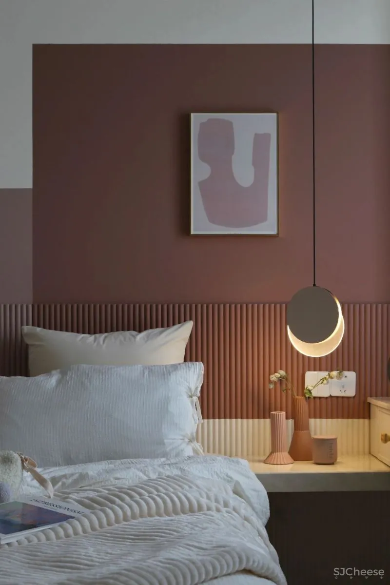 奶油白、仙橘粉、弧形窗……少女与猫的80㎡仙气小两居,美得过分了!