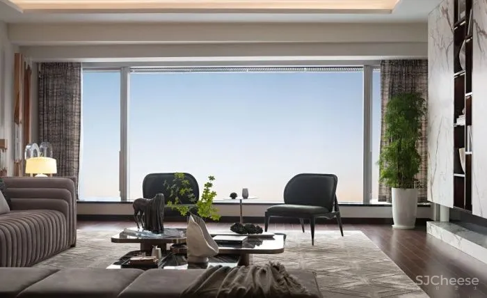 AN AURA设计|「出界 X 入格 」城市中心环幕公寓
