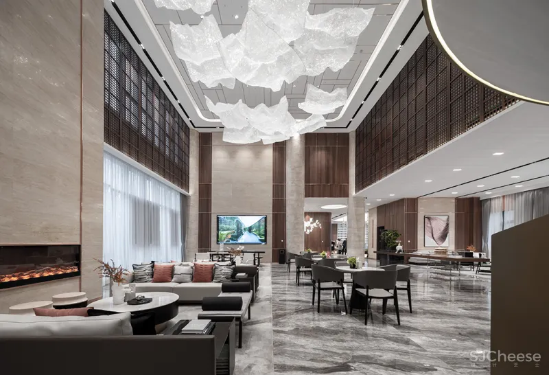 MECA:1500㎡售楼处设计,古风书韵、万象更新!