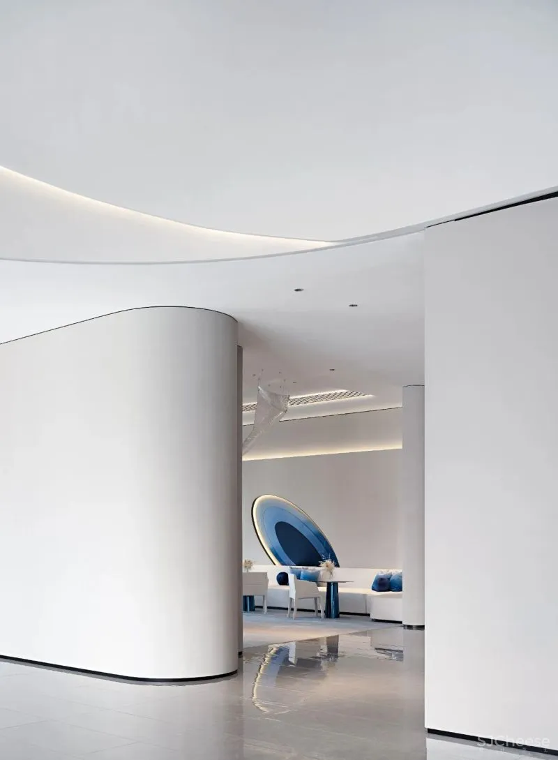 飞视新作 独特的空间气质 —— 绿都地产郑州云立方展示中心