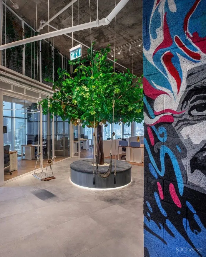 办公区的色彩艺术