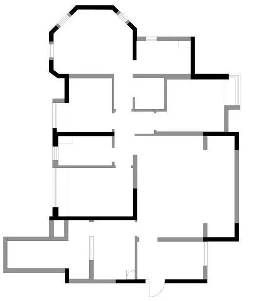 100㎡“胶片质感”的家,小吧台、取景框、大胆撞色...摩登又复古!