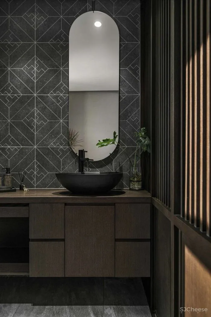 清杺之禅,朴素雅致的中式跃层 原木空间设计