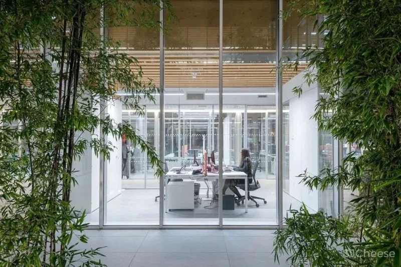 新作 简约绿色, 低碳办公 Iperceramica新办公总部 MC A建筑事务所