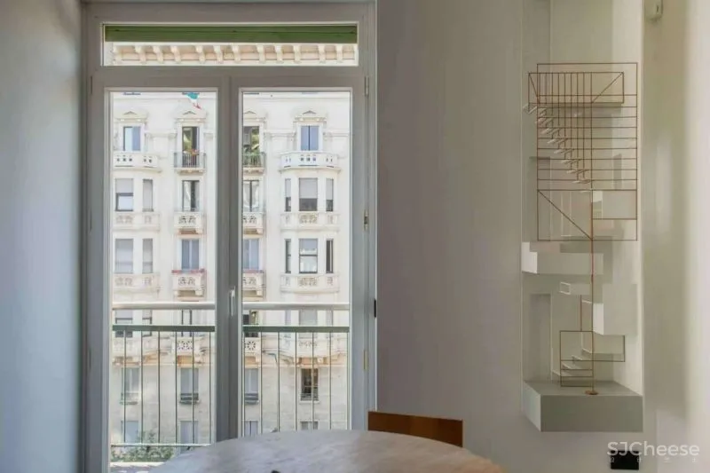 设计师的家,隔而不断的墙面让空间更灵巧!