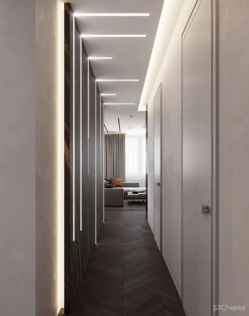 高级灰携手胡桃木，弹奏家居装饰新篇章