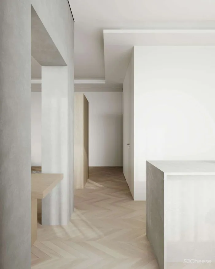 130㎡的温馨住宅,舒适的极简主义!